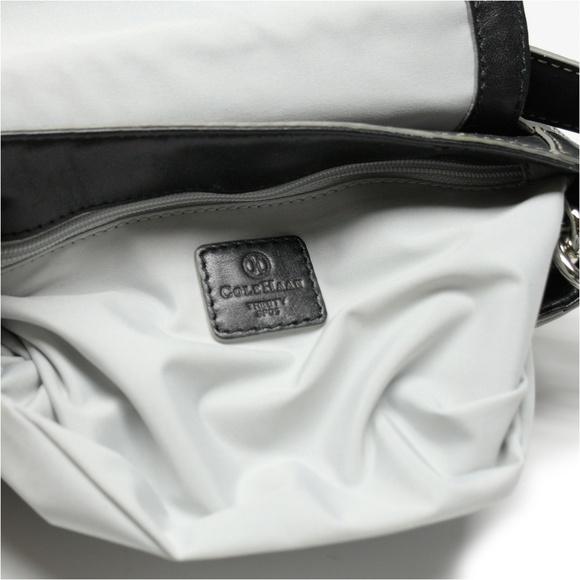 COLE HAAN Trinity Small Leather Single-Strap Bag Polished Chrome Hardware - Picture 10 of 10